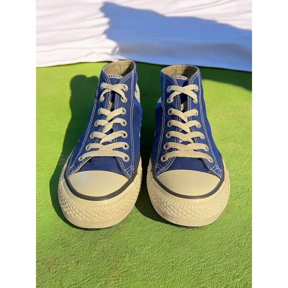 Converse All Star Chuck Taylor Blue Tennis Shoes Sneakers Mens Sz 8 Womens Sz 10